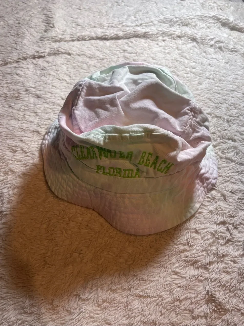 Clearwater Beach kid size bucket hat, NWT